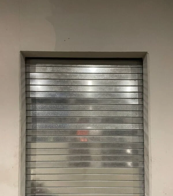 Installed shutter door from TESOTECH’s gallery